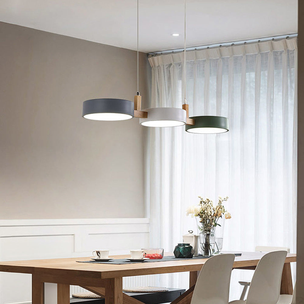 Dining Room Modern Pendant Light | Multi Cylinder Nordic Design