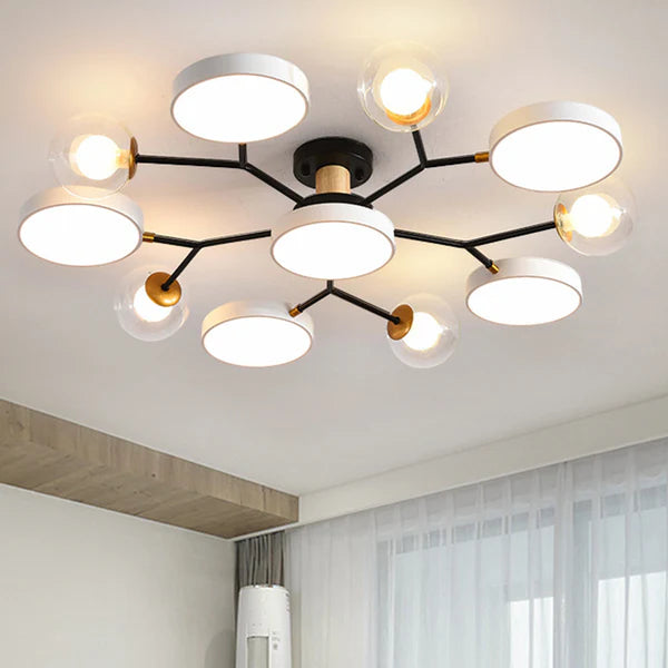Ceiling Light | Branch Multi-Disc LED Fixture