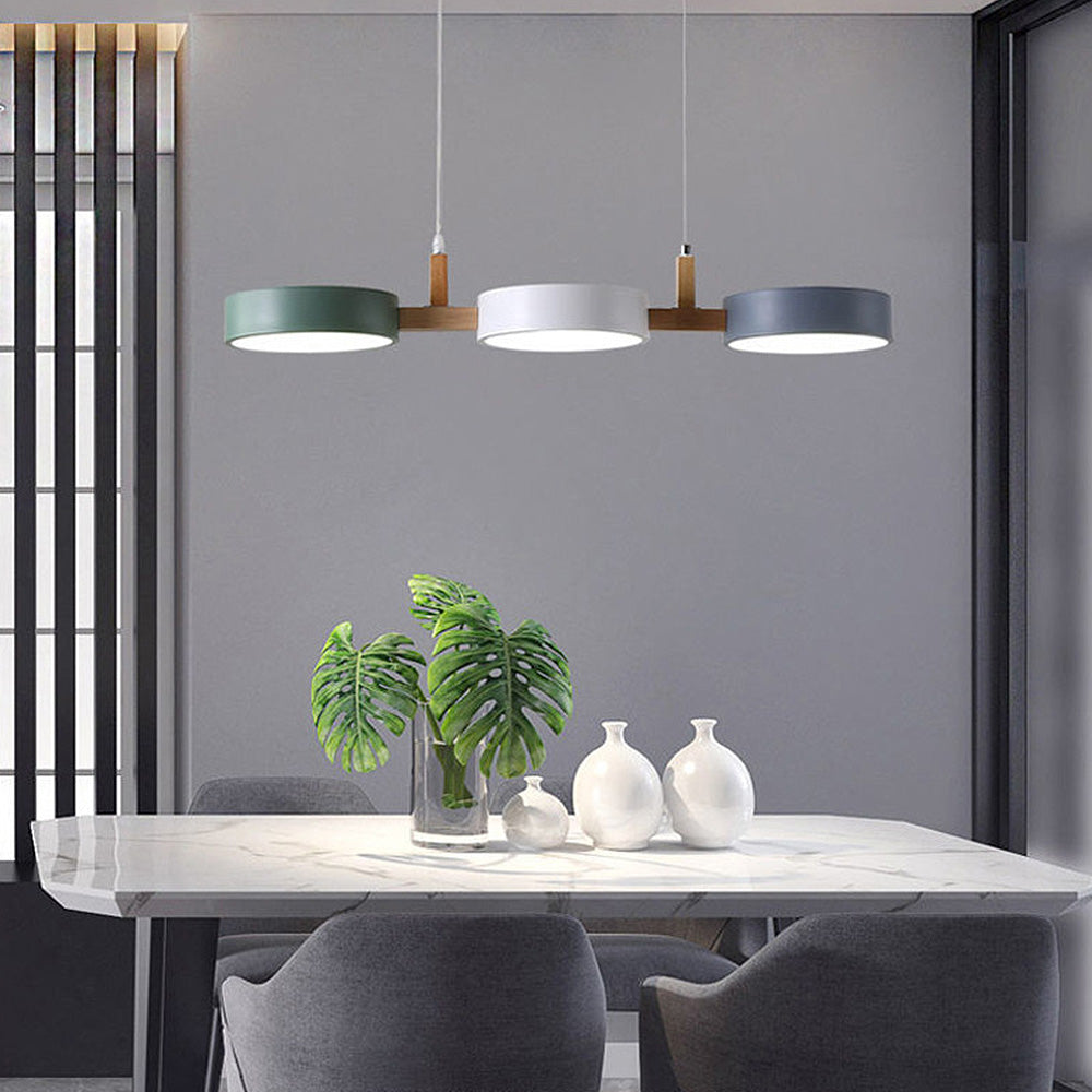 Dining Room Modern Pendant Light | Multi Cylinder Nordic Design