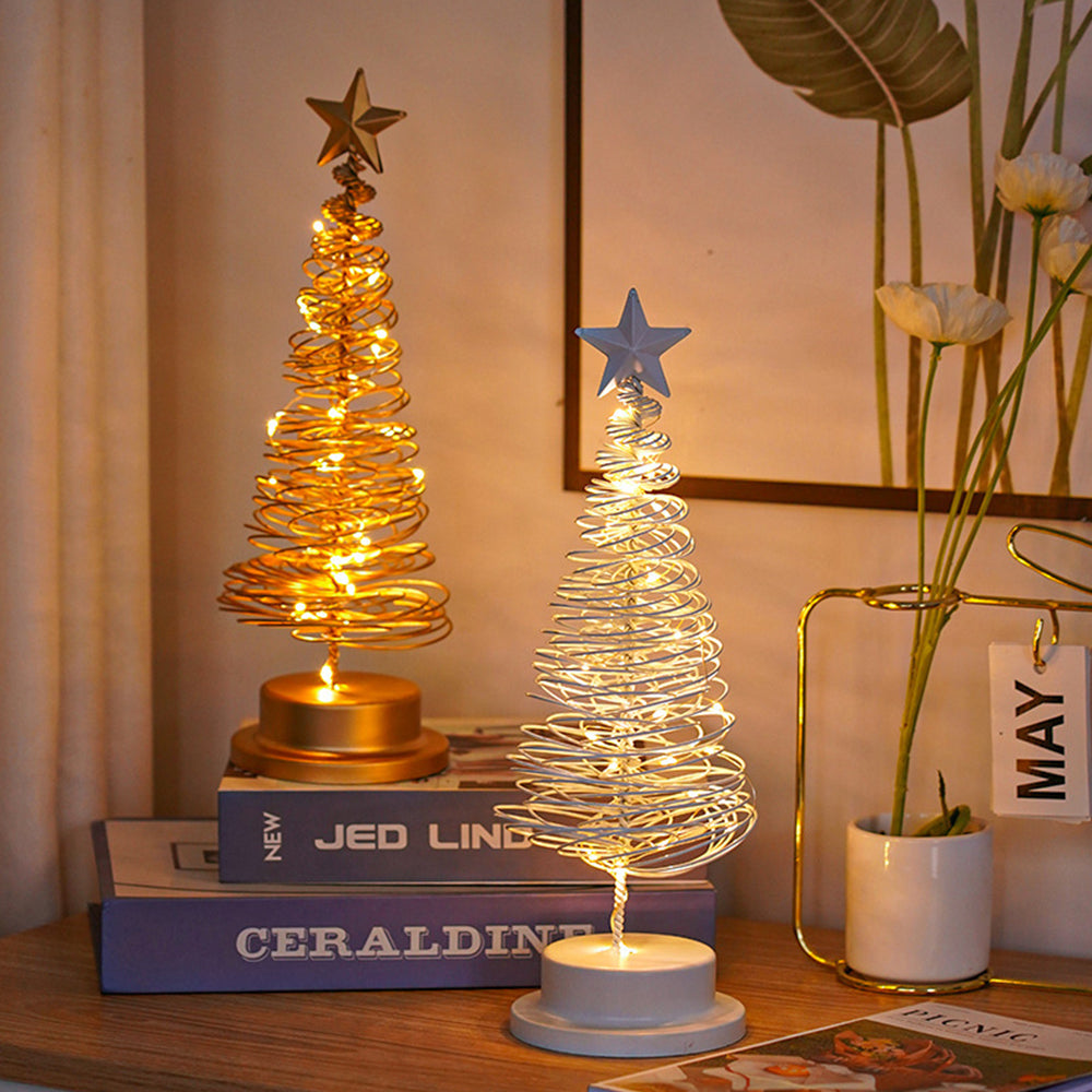 Christmas Table Decoration | Spiral Tree Light
