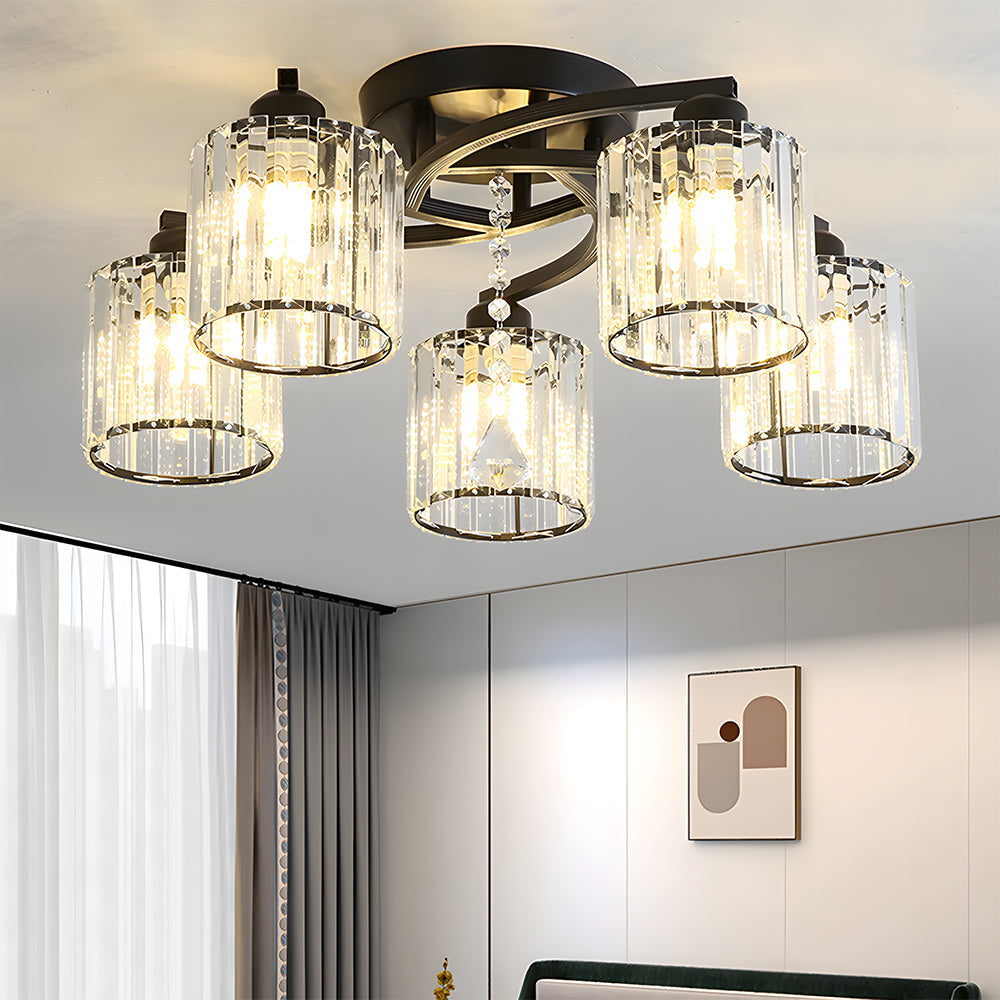 Ceiling Light | Modern Semi-Flush Fixture