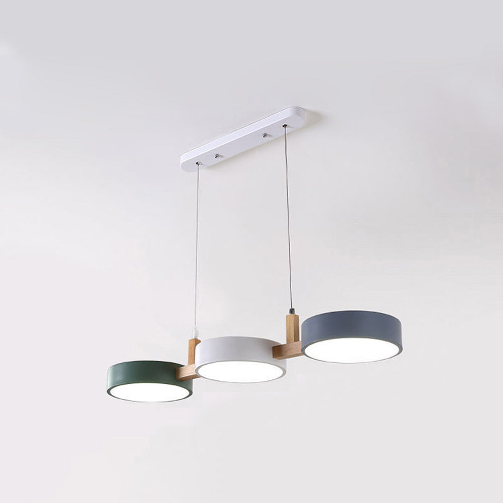 Dining Room Modern Pendant Light | Multi Cylinder Nordic Design