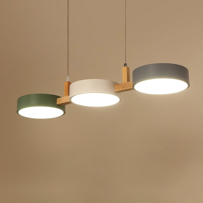 Dining Room Modern Pendant Light | Multi Cylinder Nordic Design