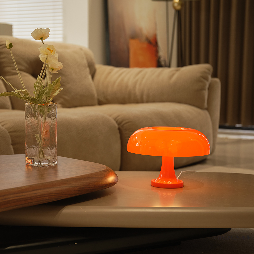 Modern Mushroom Table Lamp | Minimalist Decorative Light for Bedroom or Bedside