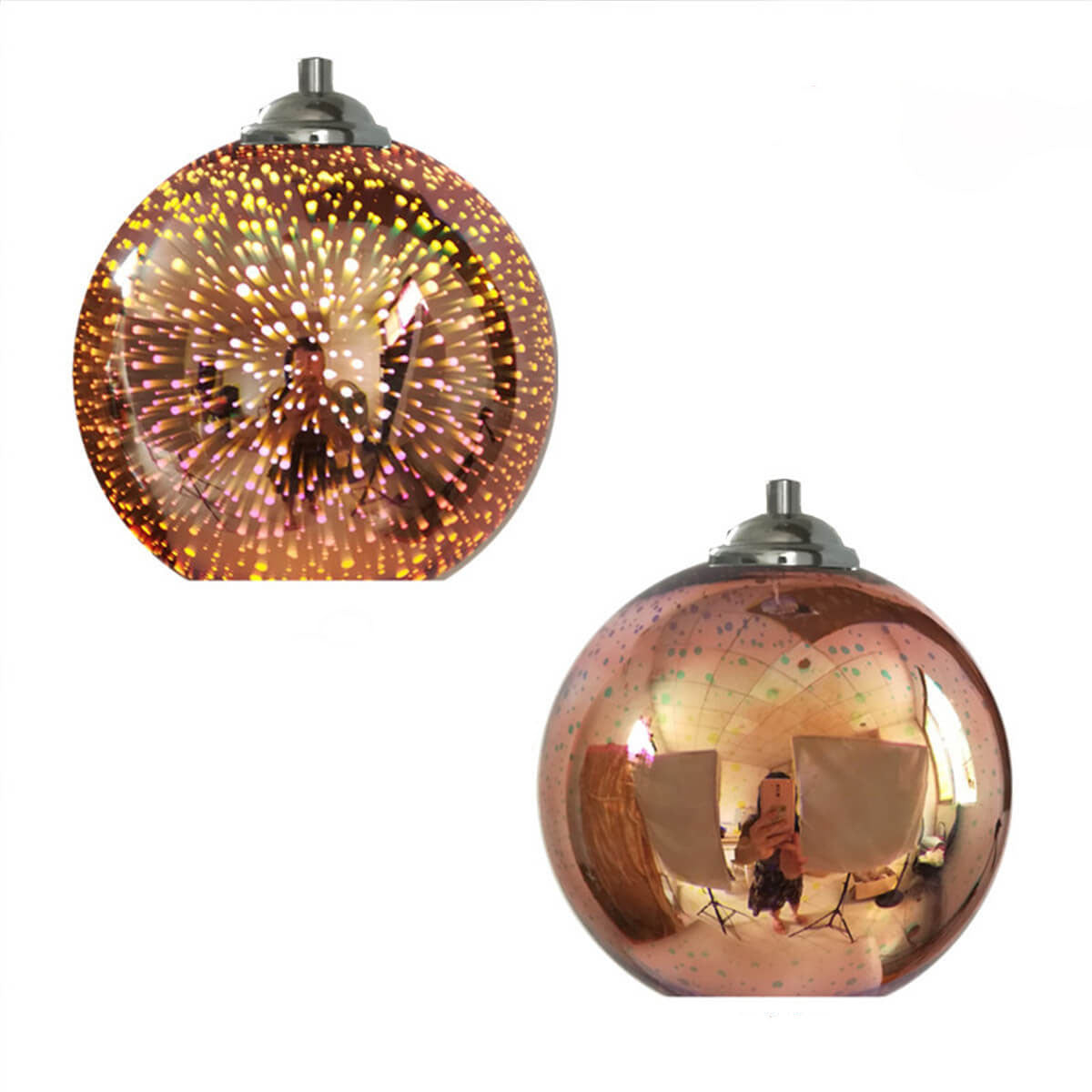 Pendant Light | Fireworks Globe Ceiling Fixture