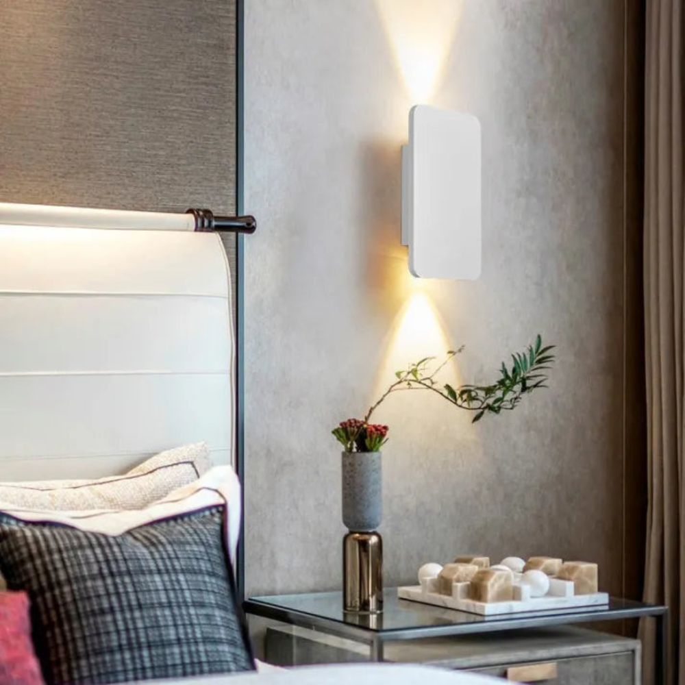 Modern Rectangular LED Wall Lamp | Sleek Indoor Lighting for Hallways and Bedrooms