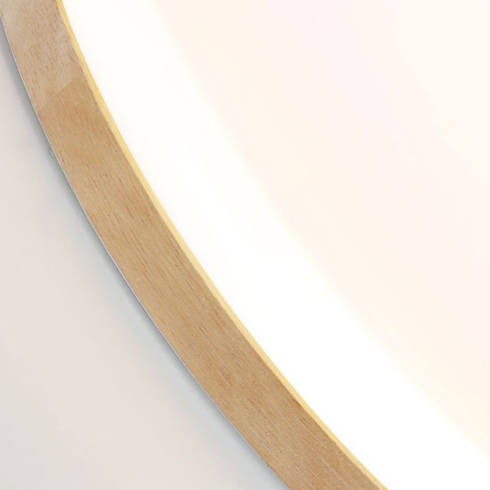 Minimalist Round Flush Mount Ceiling Light | Modern Bedroom Lighting Fixture