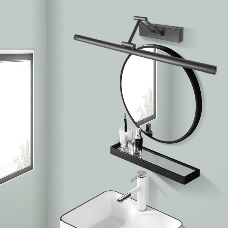 Modern Linear LED Vanity Wall Lamp | Sleek Mirror Front Light for Bathrooms and Dressing Areas