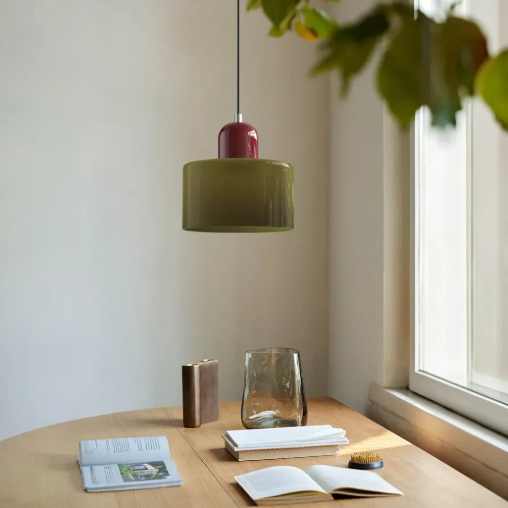 Modern Long Pendant Lamp | Small Chandelier for Bar or Restaurant