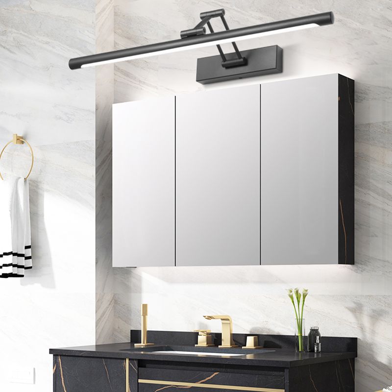 Modern Linear LED Vanity Wall Lamp | Sleek Mirror Front Light for Bathrooms and Dressing Areas