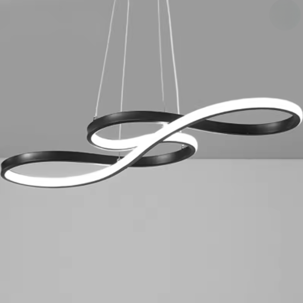 Modern Pendant Light | Dimmable LED Hanging Fixture for Kitchen Island and Dining Area