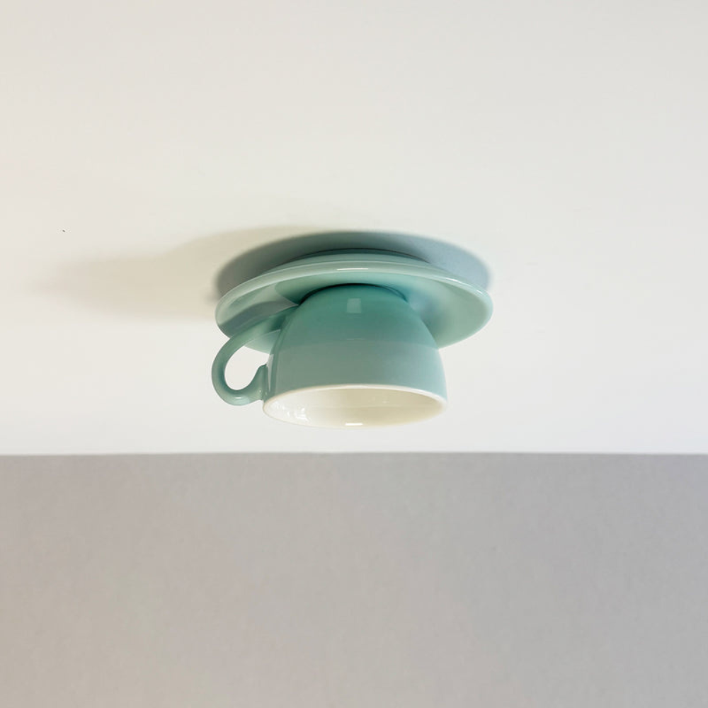 Minimalist Round LED Ceiling Light | Modern Flush Mount Fixture for Bedroom or Living Room