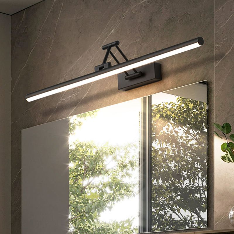 Modern Linear LED Vanity Wall Lamp | Sleek Mirror Front Light for Bathrooms and Dressing Areas