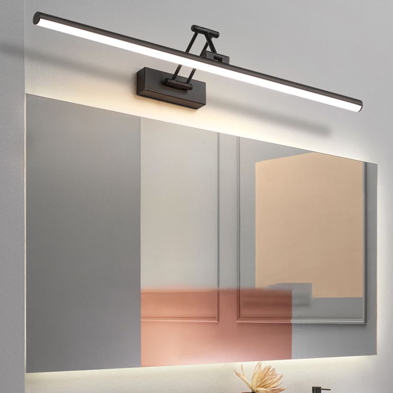 Modern Linear LED Vanity Wall Lamp | Sleek Mirror Front Light for Bathrooms and Dressing Areas