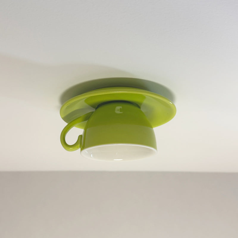 Minimalist Round LED Ceiling Light | Modern Flush Mount Fixture for Bedroom or Living Room
