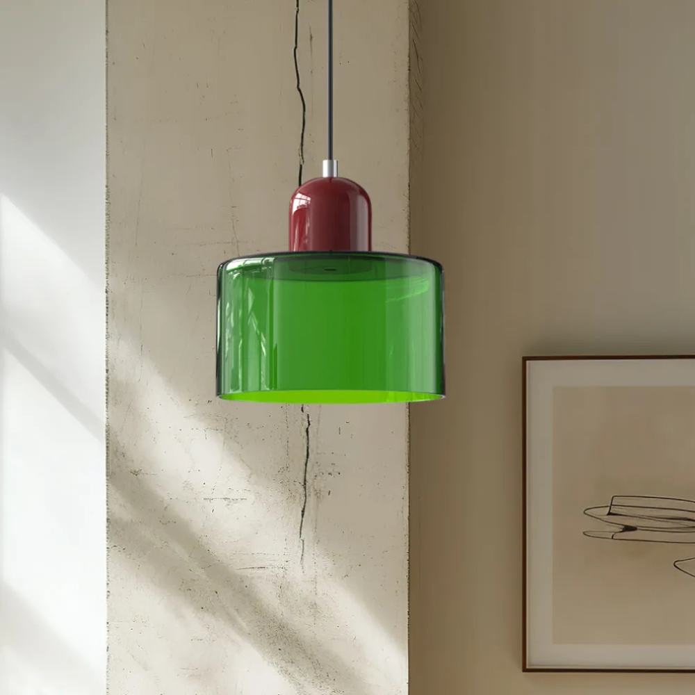 Modern Long Pendant Lamp | Small Chandelier for Bar or Restaurant