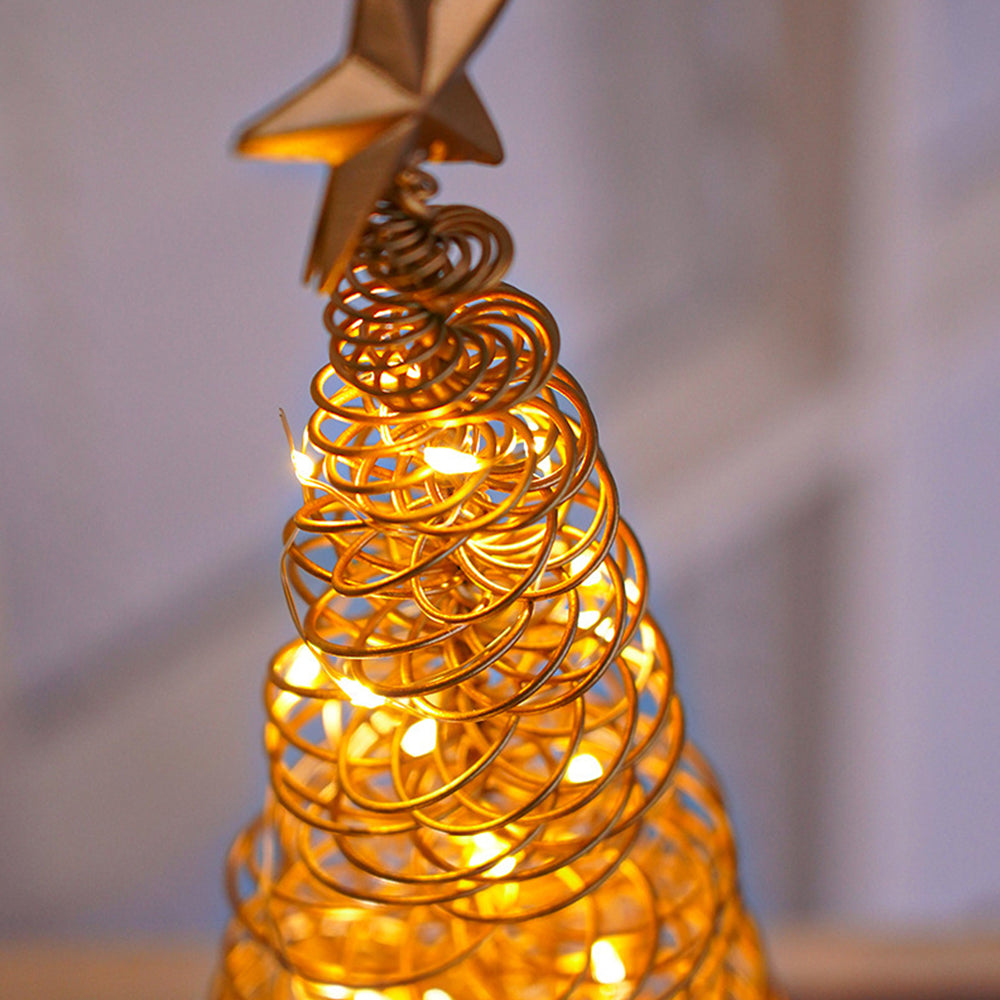 Christmas Table Decoration | Spiral Tree Light