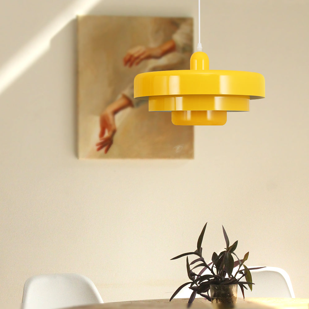 Dining Room Modern Pendant Light | Mid-Century Round