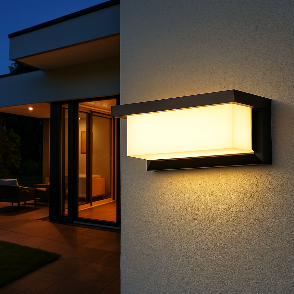 Waterproof Motion Sensor LED Wall Light | Outdoor IP66 Porch & Garden Lamp