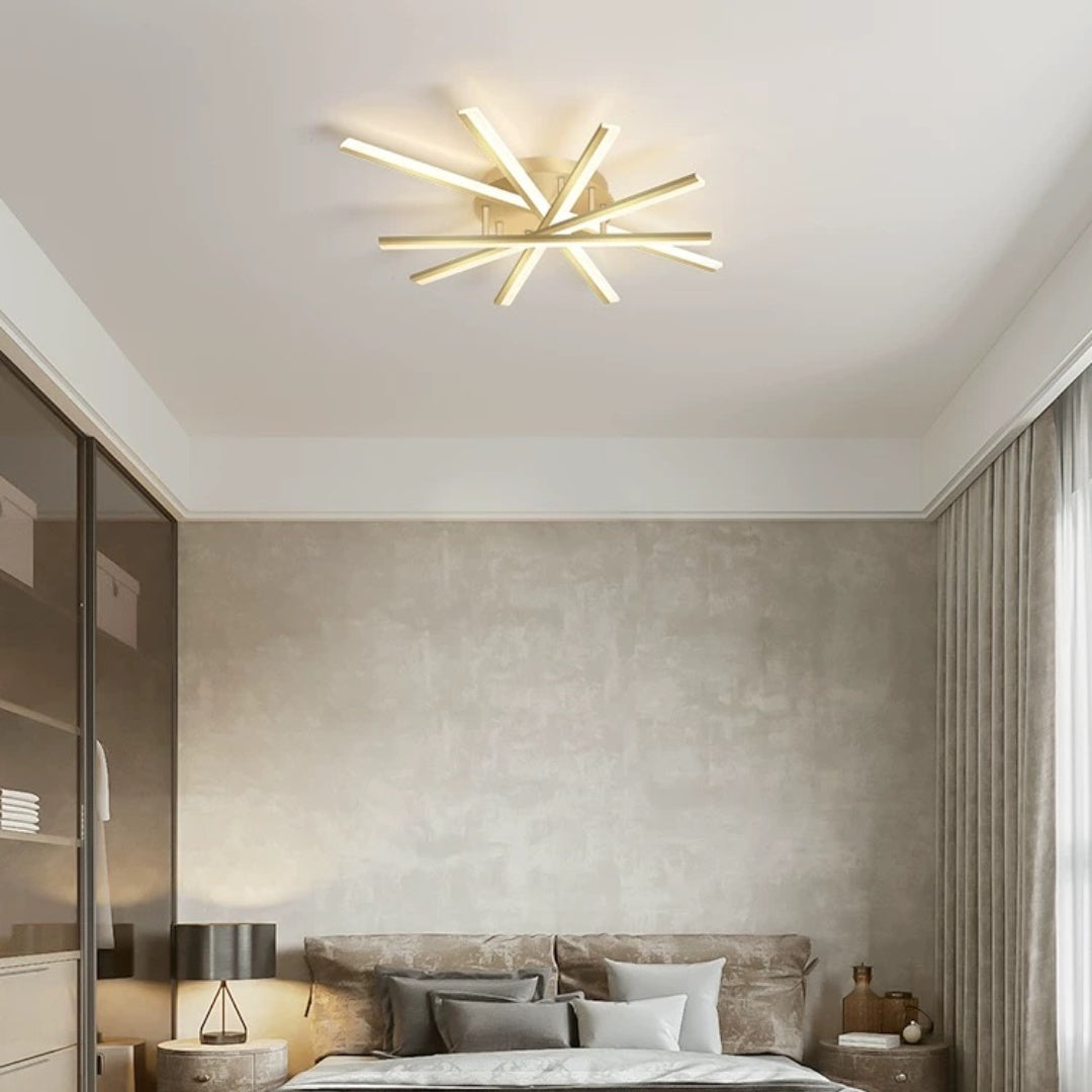 Ceiling Light | Starburst LED Fixture