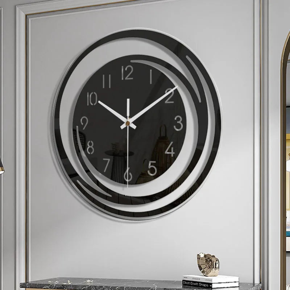 Living Room Modern Wall Clock | Minimalist Scandinavian Design