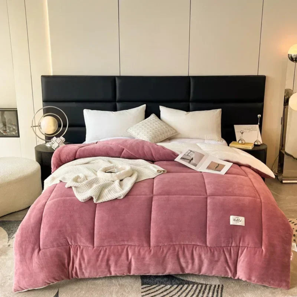 Thick Weighted Blanket for Bed | Cloud-Soft Layered Warmth for Cold Weather Comfort