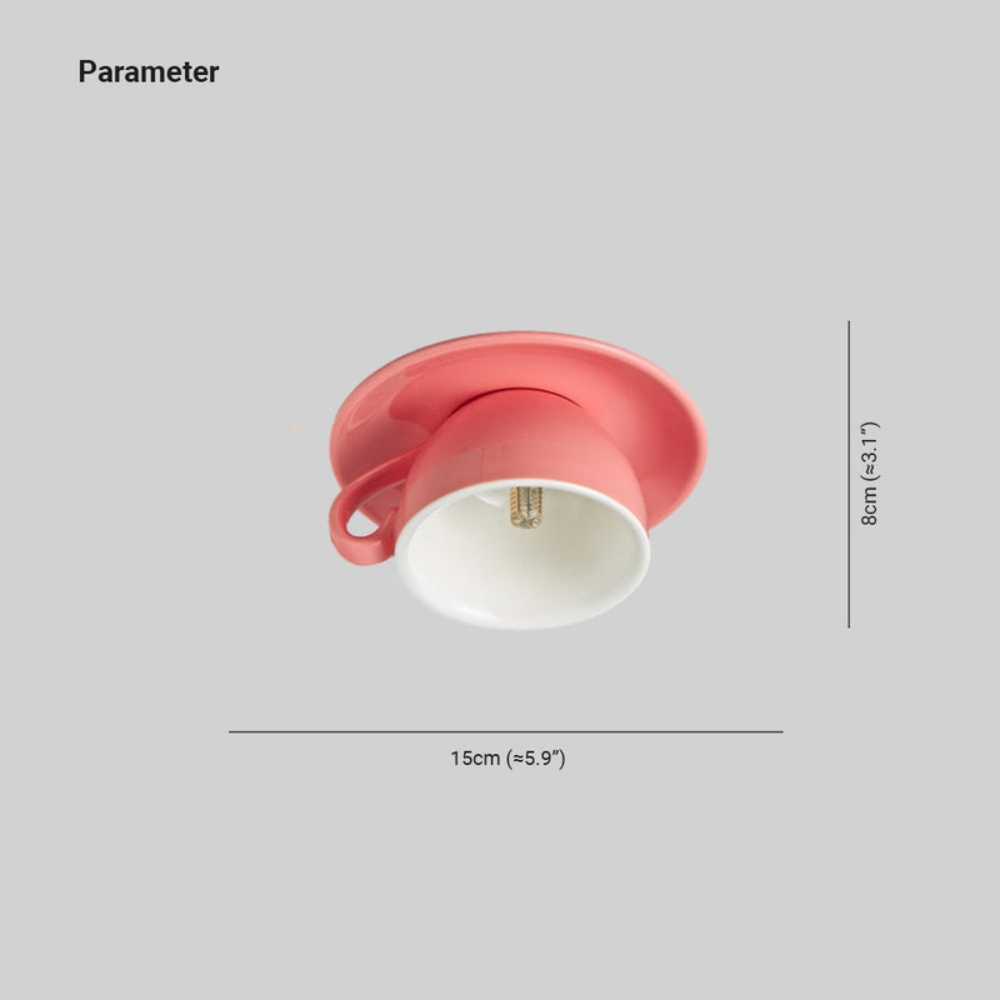 Minimalist Round LED Ceiling Light | Modern Flush Mount Fixture for Bedroom or Living Room