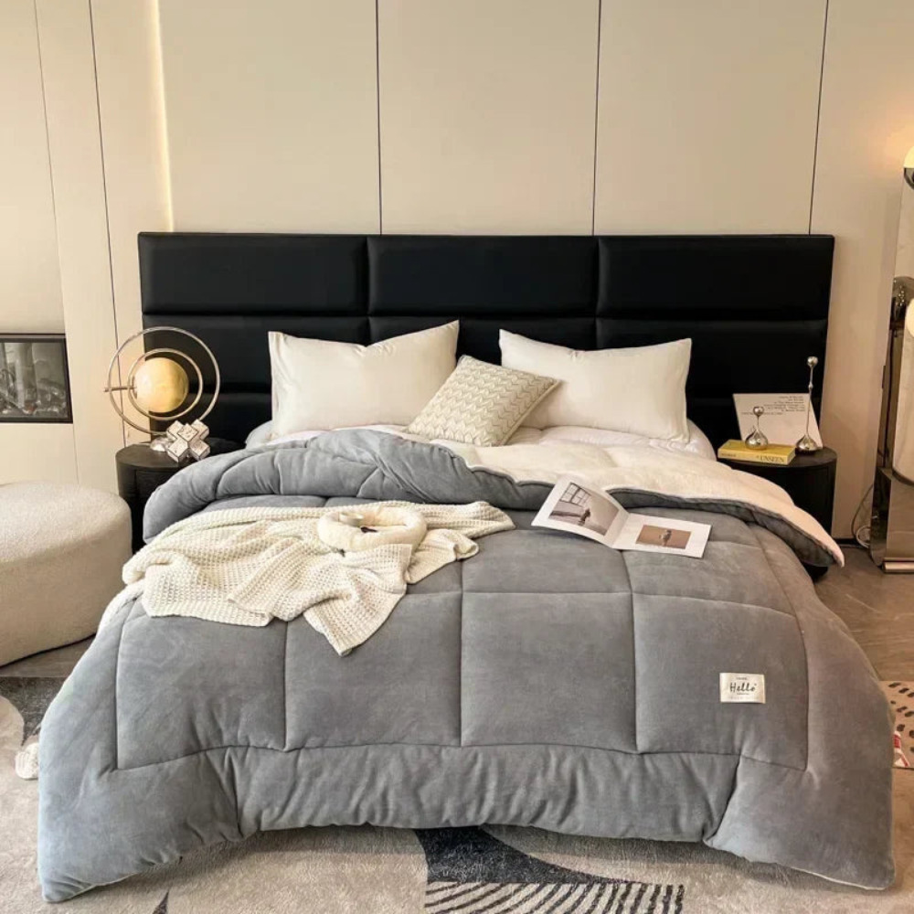 Thick Weighted Blanket for Bed | Cloud-Soft Layered Warmth for Cold Weather Comfort
