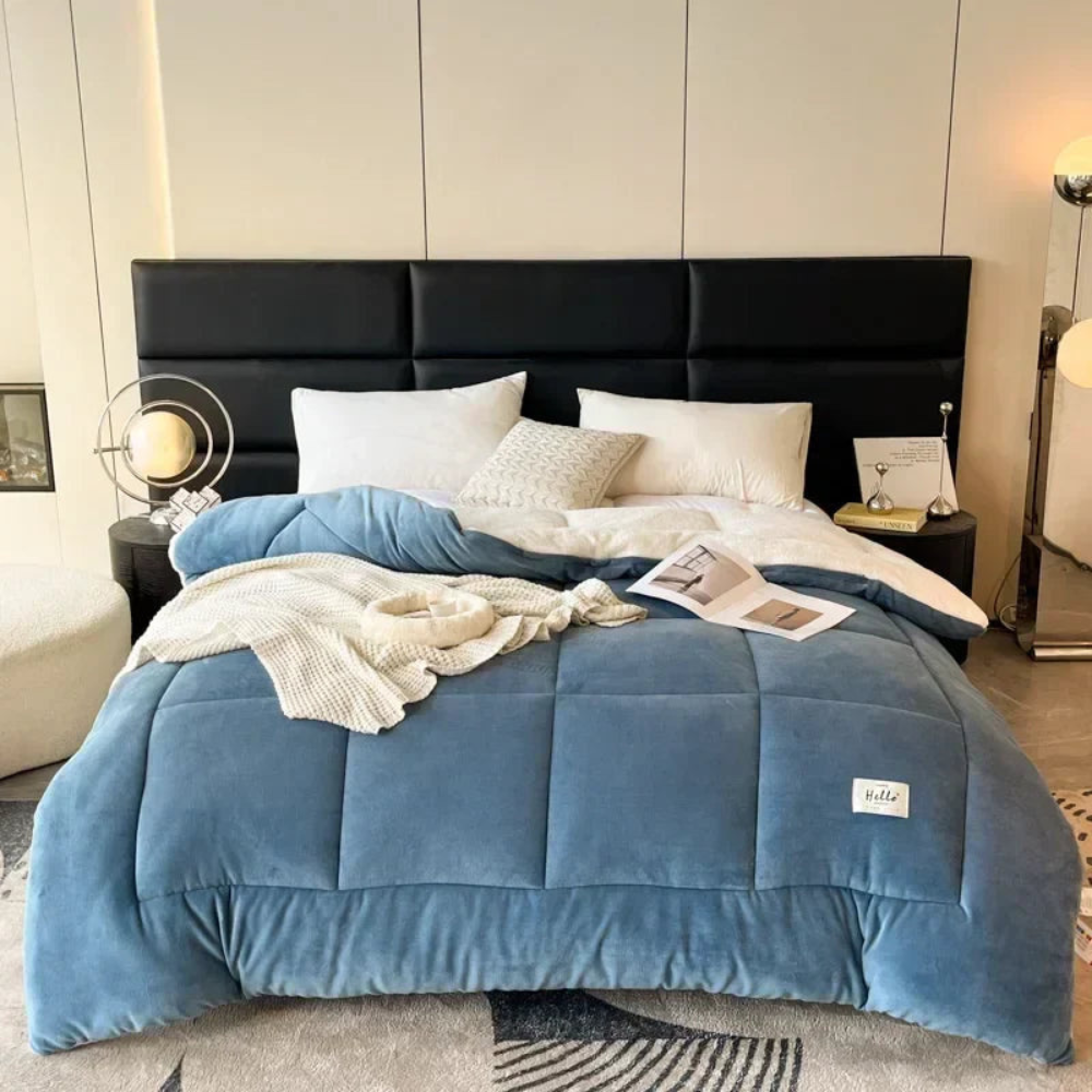 Thick Weighted Blanket for Bed | Cloud-Soft Layered Warmth for Cold Weather Comfort