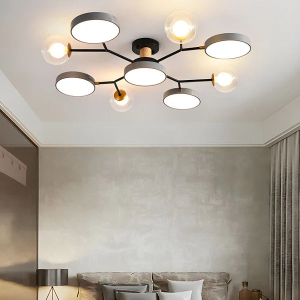 Ceiling Light | Branch Multi-Disc LED Fixture