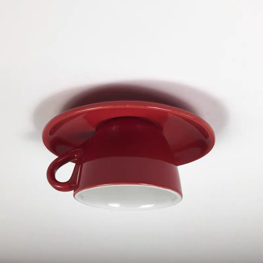 Minimalist Round LED Ceiling Light | Modern Flush Mount Fixture for Bedroom or Living Room