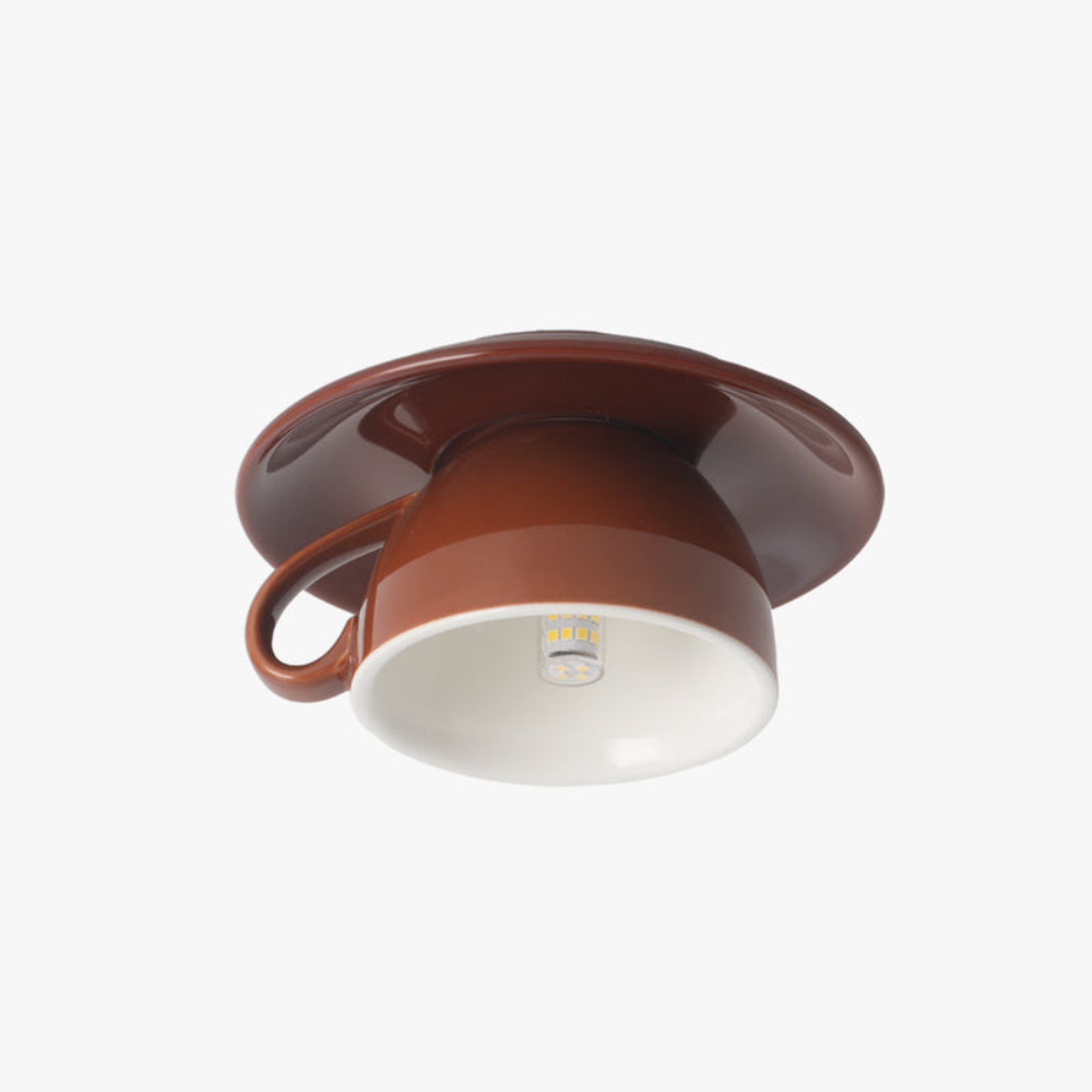 Minimalist Round LED Ceiling Light | Modern Flush Mount Fixture for Bedroom or Living Room