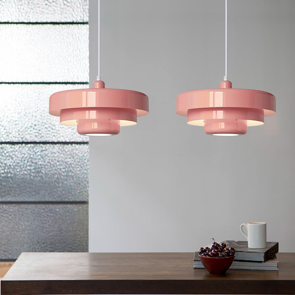 Dining Room Modern Pendant Light | Mid-Century Round