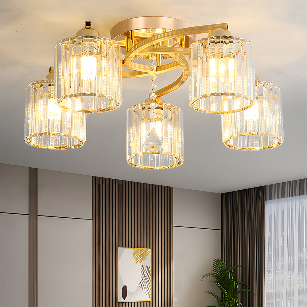 Ceiling Light | Modern Semi-Flush Fixture