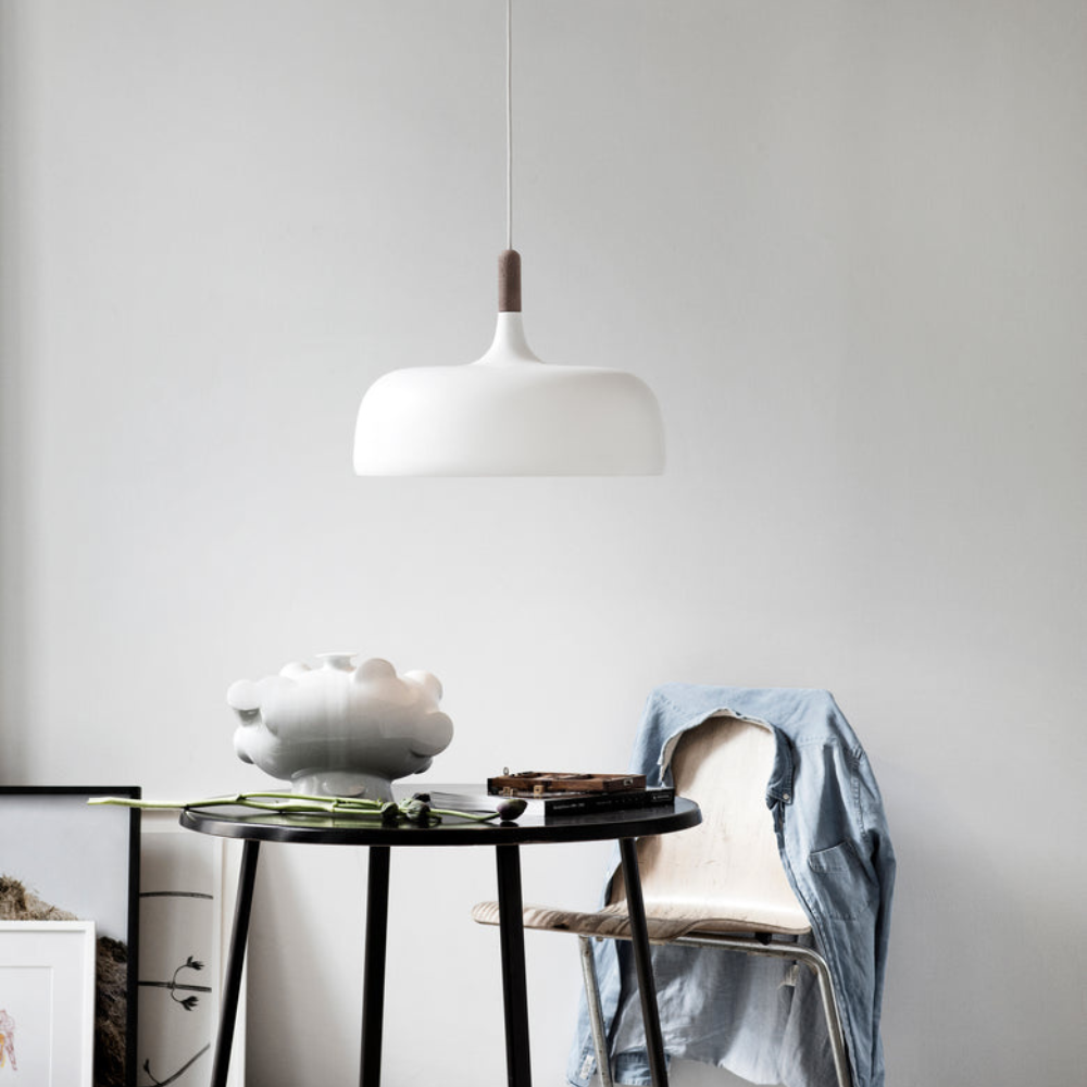 Living Room Black Pendant Light | Modern Nordic Design