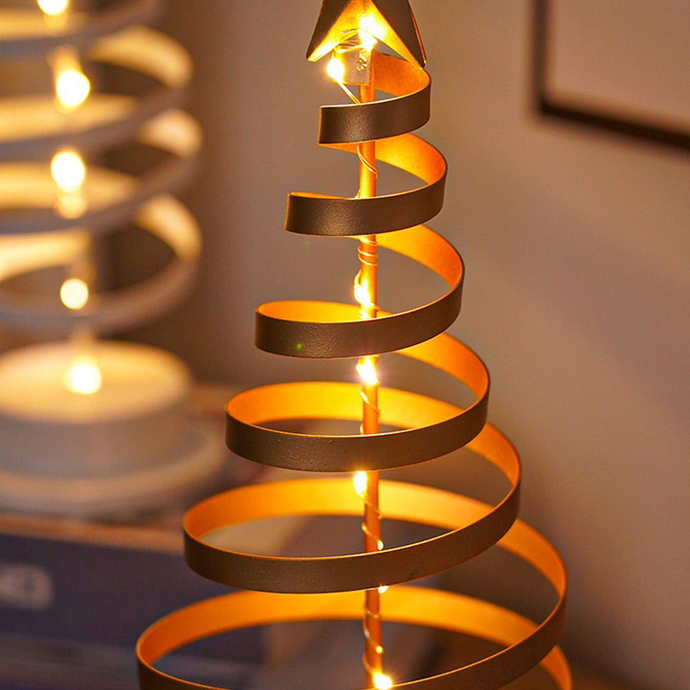 Christmas Table Decoration | Spiral Tree Light