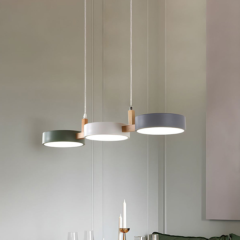 Dining Room Modern Pendant Light | Multi Cylinder Nordic Design