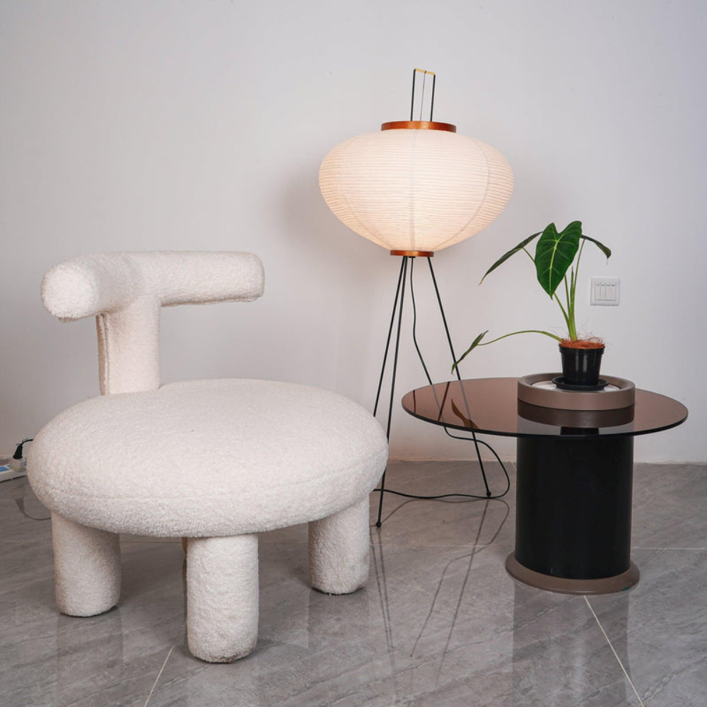 Soft Diffused Floor Lamp | Minimalist Standing Light for Modern Interiors