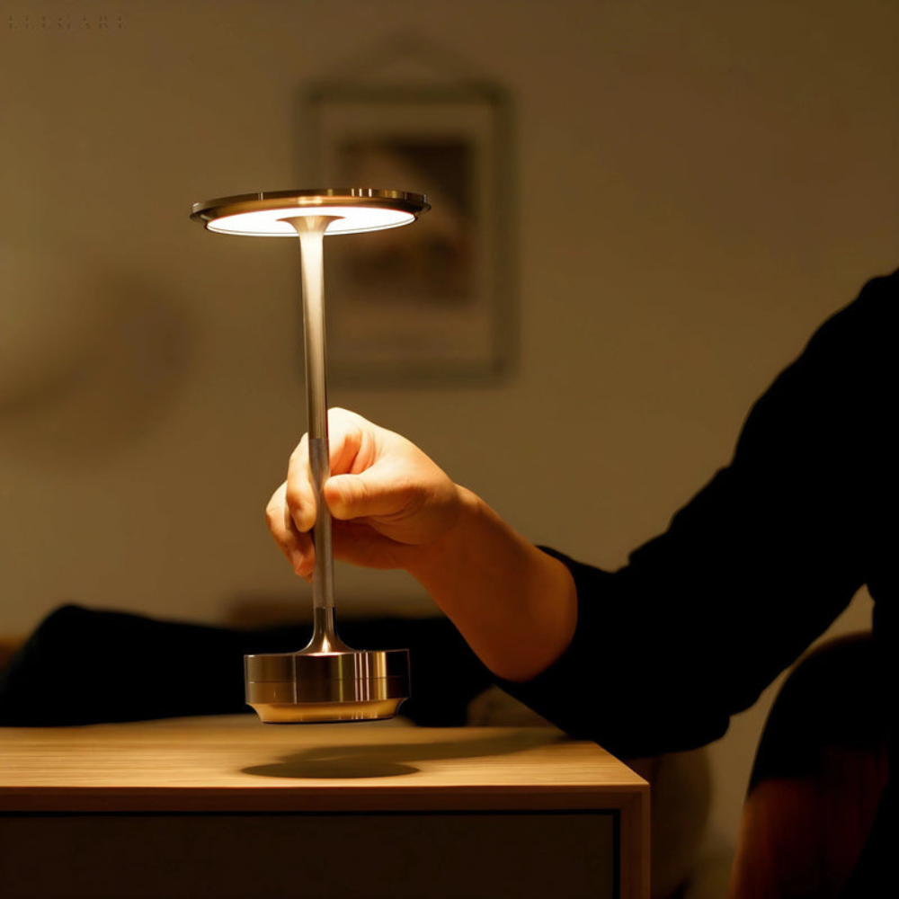 Wireless LED Table Lamp | Decorative Lighting for Living Room or Bedroom