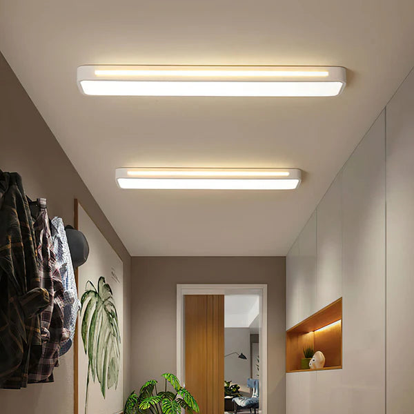 Ceiling Lights | Minimalist Nordic Long LED Fixture