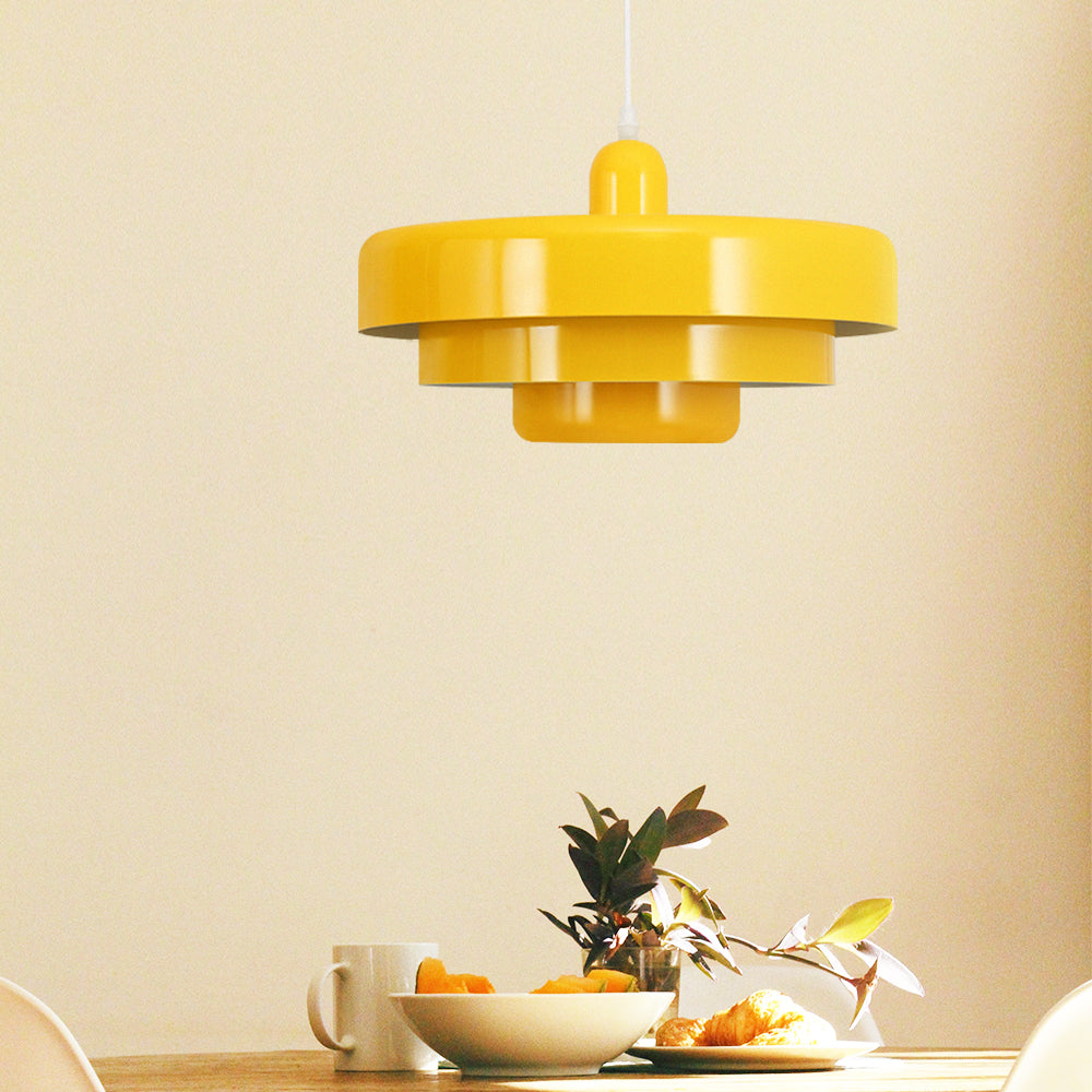 Dining Room Modern Pendant Light | Mid-Century Round