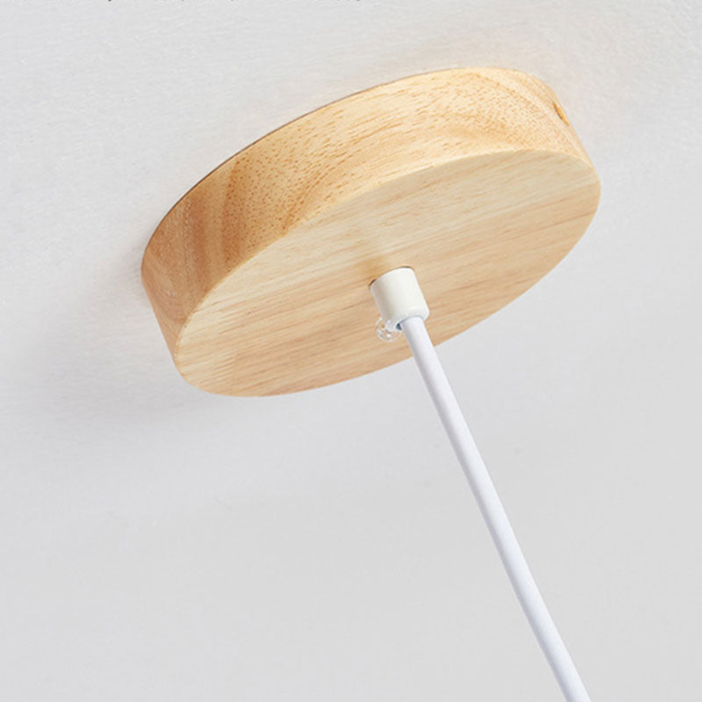 Cylindrical LED Pendant Light for Bedroom | Minimalist Modern Kitchen Island Fixture
