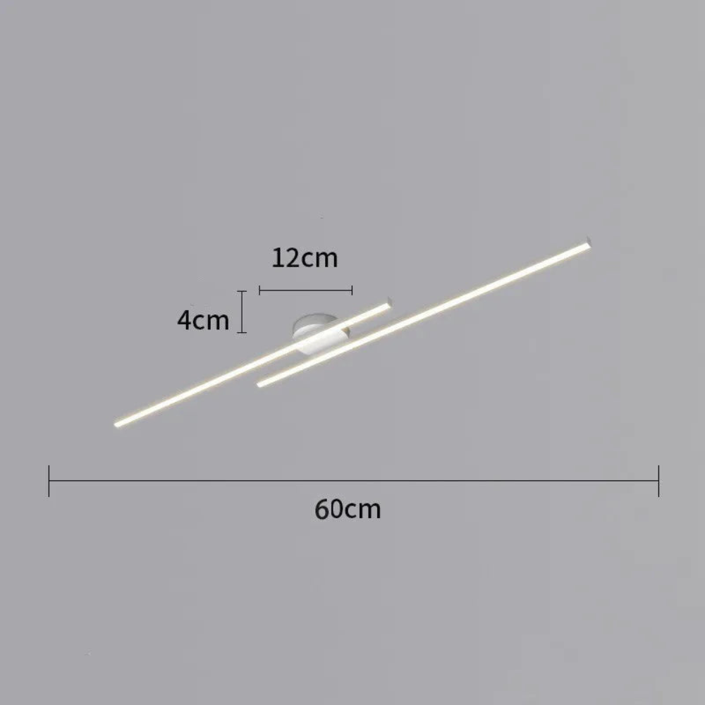 Ceiling Light | Modern Linear Fixture for Hallways and Offices