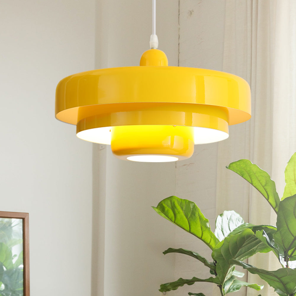 Dining Room Modern Pendant Light | Mid-Century Round