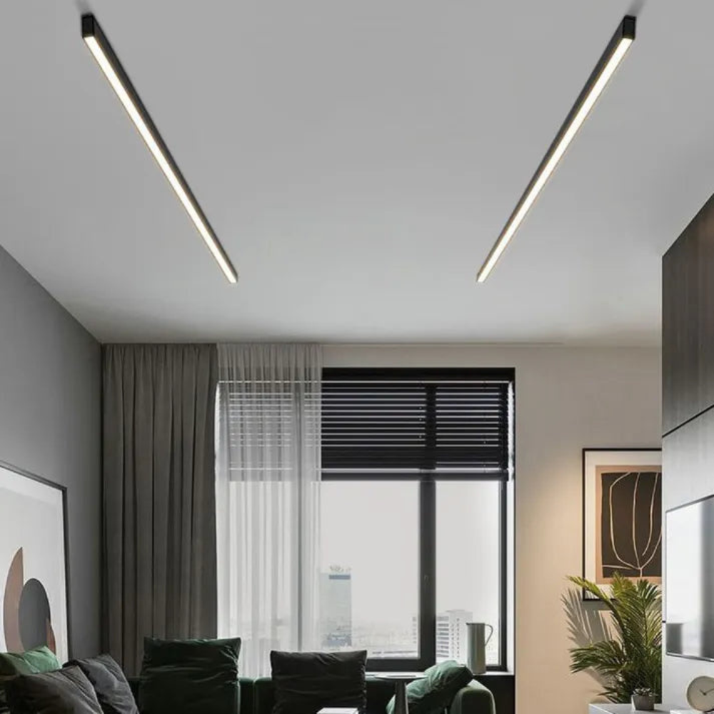 Slim LED Ceiling Light | Adjustable Brightness for Bedrooms, Kitchens, and Hallways