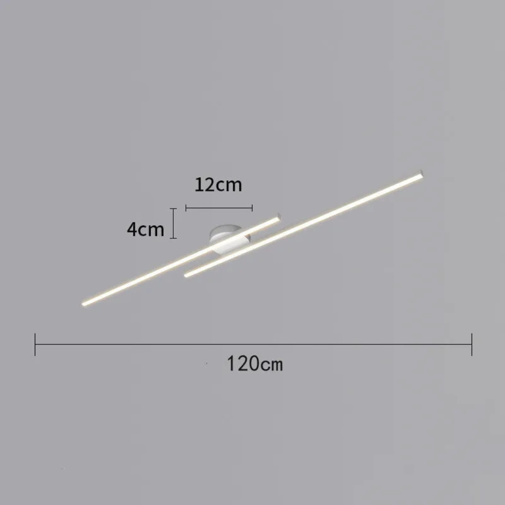 Ceiling Light | Modern Linear Fixture for Hallways and Offices