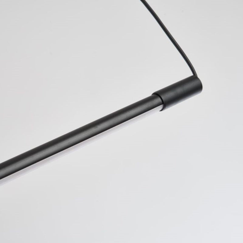 Minimalist Linear LED Pendant Light | Modern Hanging Fixture for Living Room