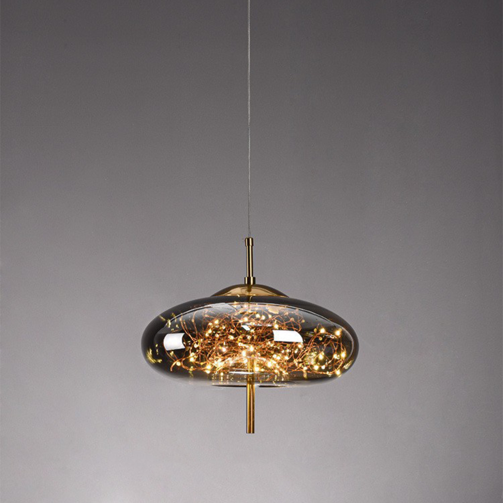 Pendant Light | Transparent Cylinder Fixture