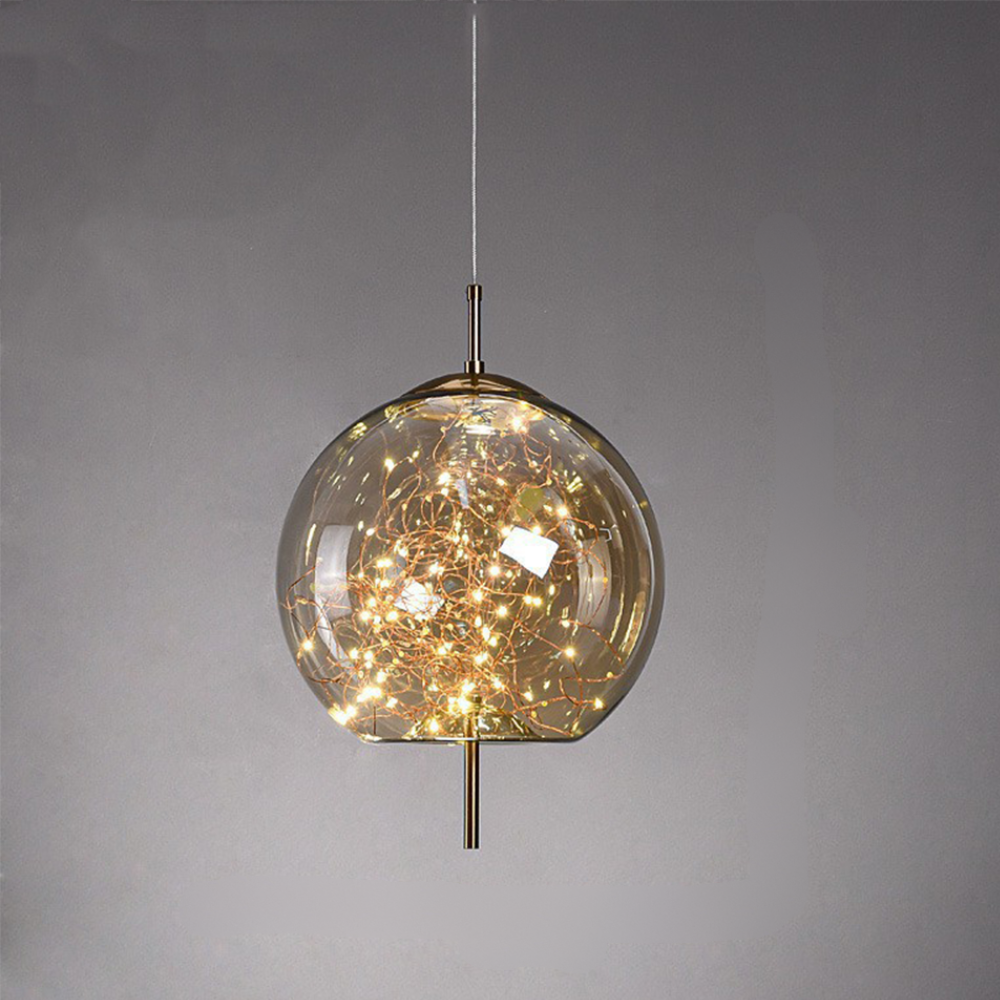 Pendant Light | Transparent Cylinder Fixture