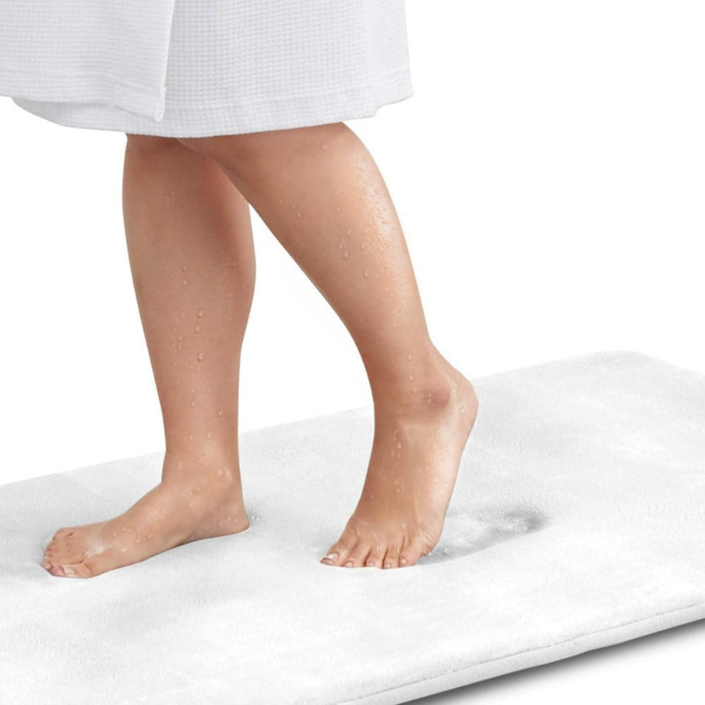 Bathroom Plush Non Slip Bath Mat | Memory Foam Comfort